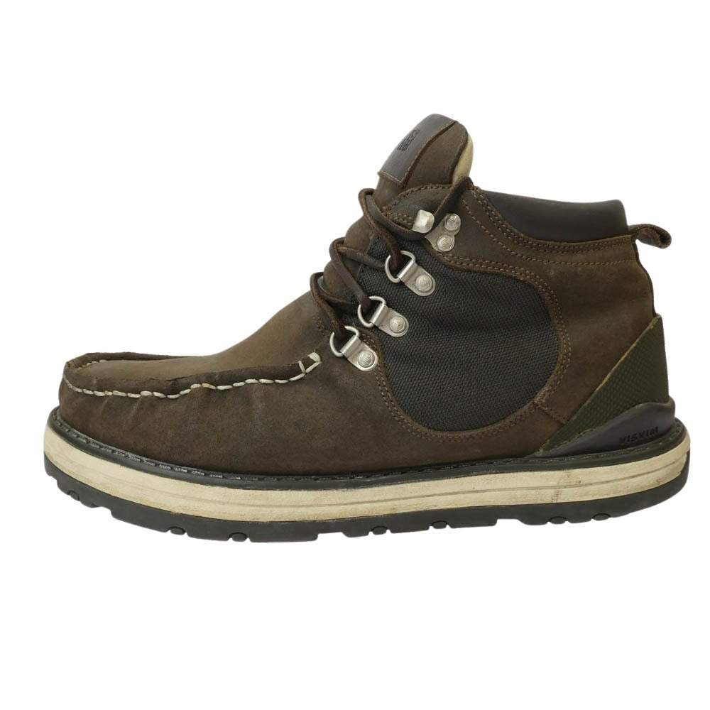 VISVIM ビズビム FANG HIKER レザー メッシュ切替 ハイカー マウンテン