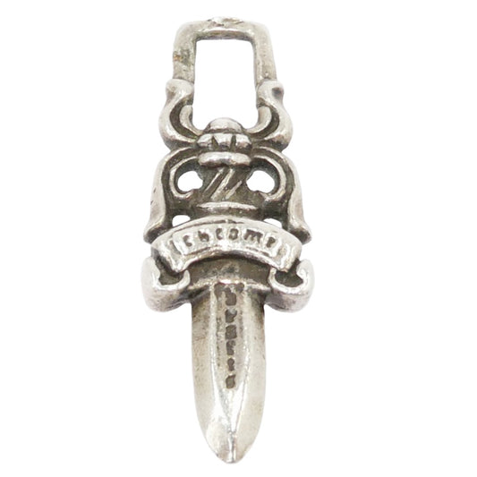 CHROME HEARTS クロムハーツ(原本無) #5 DAGGER ZIP1 #5ダガー チャーム ペンダントトップ シルバー系【中古】