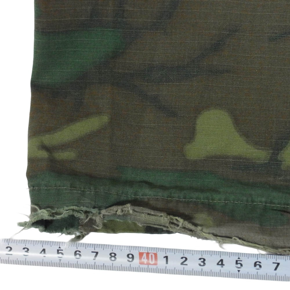 ヴィンテージ dsa100-68-c-2175 U.S.Army 米軍 実物 68年製 ERDL リップストップ ジャングル ファティーグ パンツ グリーン系 S【中古】