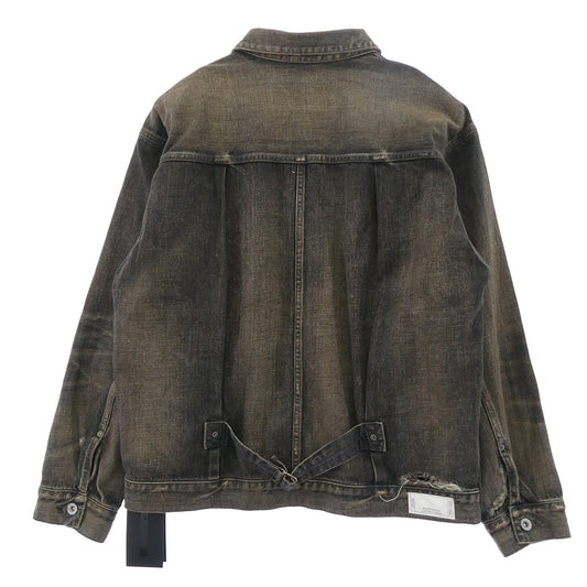 NEIGHBORHOOD ネイバーフッド 25AW 252XBNH-JKM02 SAVAGE DENIM TYPE-1 JACKET セルビッチ デニム ジャケット マルチカラー系 L【極上美品】【中古】