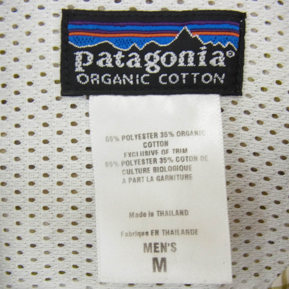 patagonia パタゴニア 20772S6 00s OLD RHYTHM SIDEBURN SHIRT リズム サイドバーン シャツ ブラウン系 M【中古】