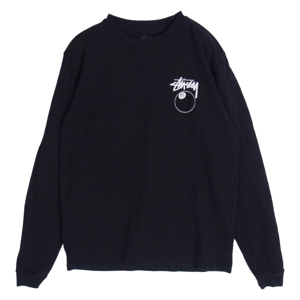 STUSSY ステューシー 8 BALL エイトボール フロント バック プリント 