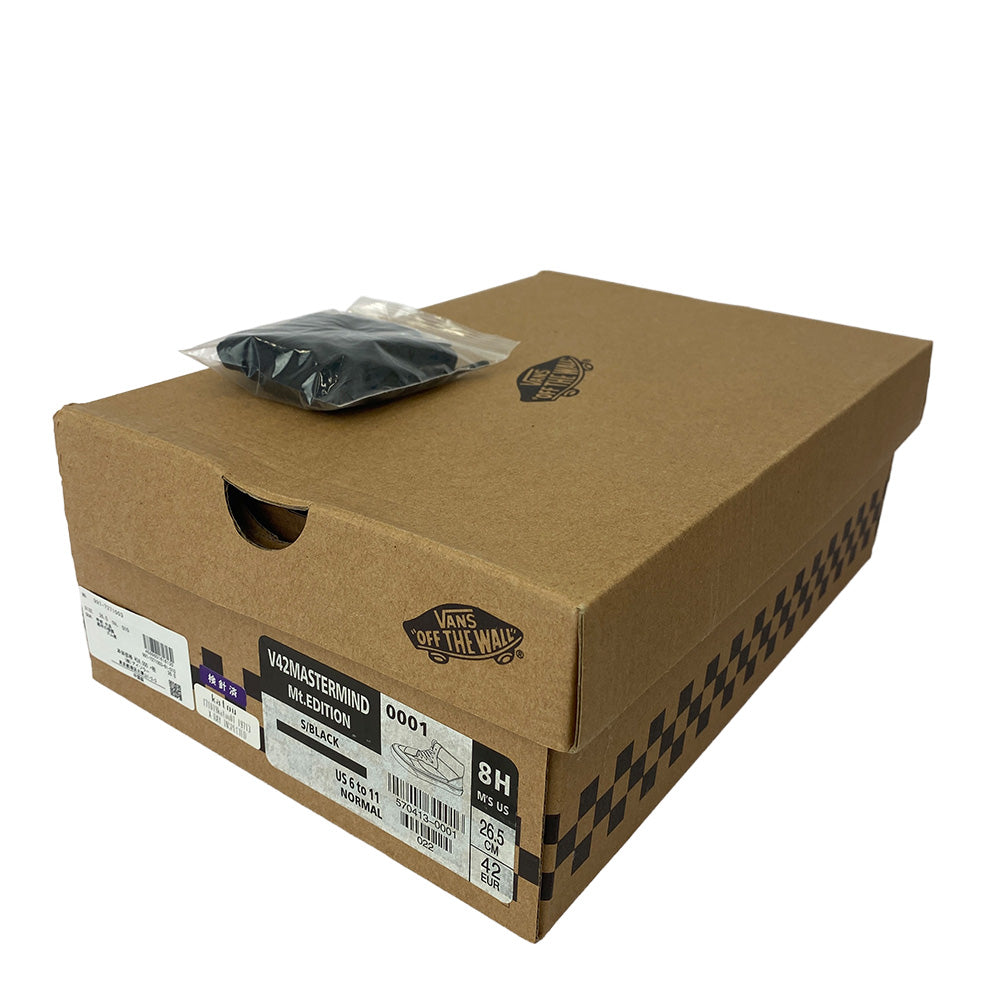 マスターマインド ヴァンズ mt. edition マウンテンエディション スニーカー ブラック系 26.5cm【中古】