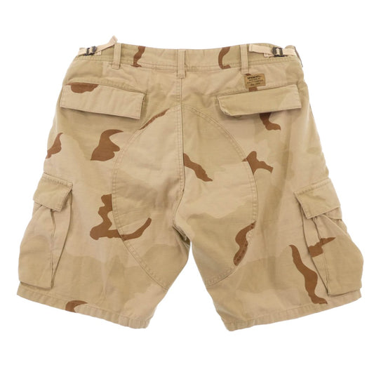 Supreme シュプリーム 16SS Cargo Short カモフラ カーゴ ショーツ ハーフ パンツ ライトブラウン系 ベージュ系 マルチカラー系 34【中古】