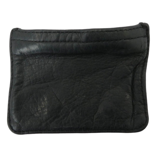 CHROME HEARTS クロムハーツ(原本無) ZPR CHNG 3×4 ジッパーチェンジパース コインケース レザー ミニウォレット ブラック系【中古】