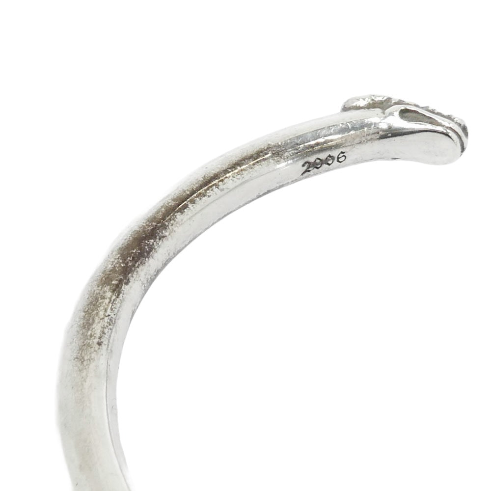 CHROME HEARTS クロムハーツ(原本無) BANGLE DOUBLE DOG ダブルドッグ バングル シルバー系【中古】