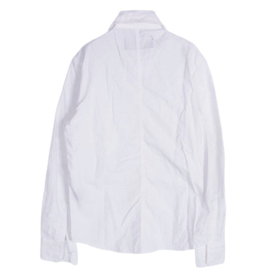 AKM エイケイエム MM006 コットン 長袖 シャツ オフホワイト系 M【中古】