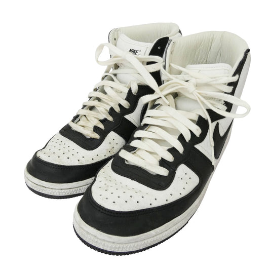 COMME des GARCONS HOMME PLUS コムデギャルソンオムプリュス FD4159-101 Terminator High ターミネーター ハイ スニーカー ブラック系 ホワイト系 28cm【中古】