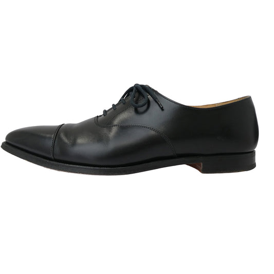 CROCKETT&JONES クロケットアンドジョーンズ 5057 HALLAM ハラム ストレートチップ レザー シューズ ブラック系 8.5【中古】