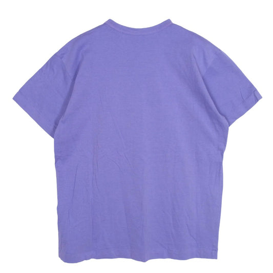 tao COMME des GARCONS タオ コムデギャルソン TI-T035 プリント 半袖 Tシャツ カットソー パープル系 M【中古】