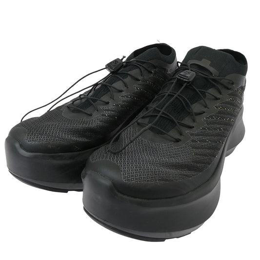 COMME des GARCONS コムデギャルソン 471952 SALOMON サロモン Pulsar Platform ファブリック スニーカー ブラック系 24.5cm【中古】