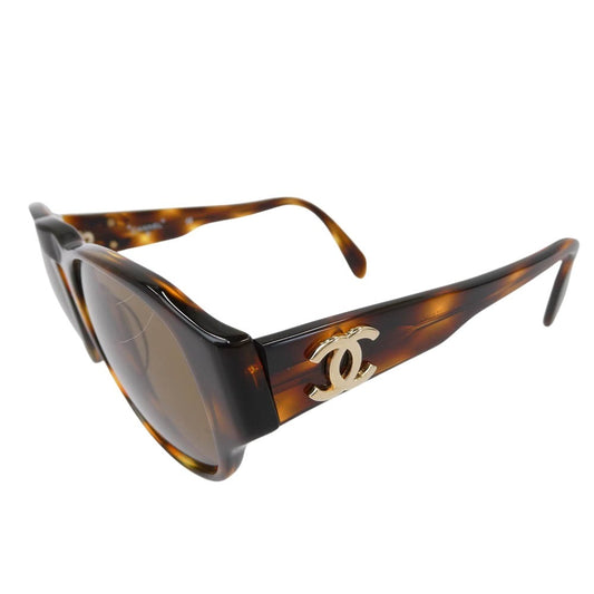 CHANEL シャネル 01452 91235 ココマーク サングラス アイウェア ブラウン系【中古】