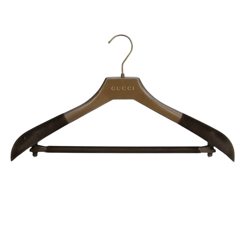 GUCCI グッチ レザー テーラードジャケット ブラック系 40【中古】