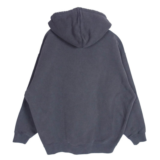 WIND AND SEA ウィンダンシー 25AW WDS-O-HTSP-25-Q2 スペード 刺繍 ジップアップ フーディー パーカー グレー系 M【美品】【中古】