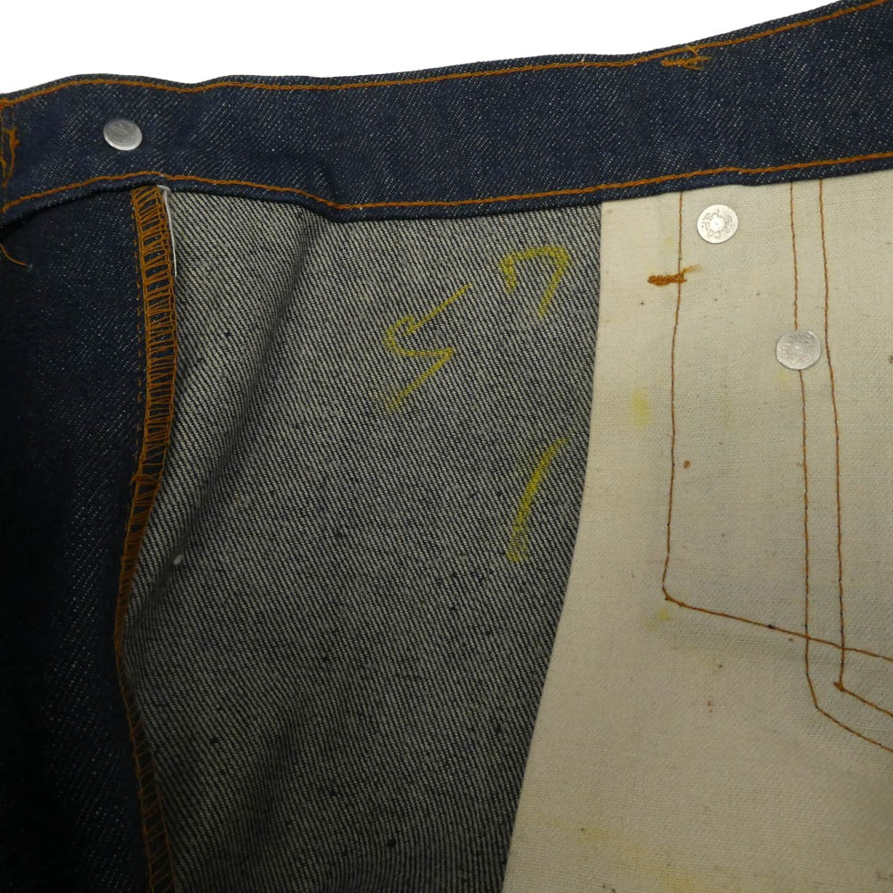 Levi's リーバイス 505-0217 505 80s~90s ボタン裏532刻印 リジッド デニムパンツ ジーンズ インディゴブルー系 W48 L32【中古】