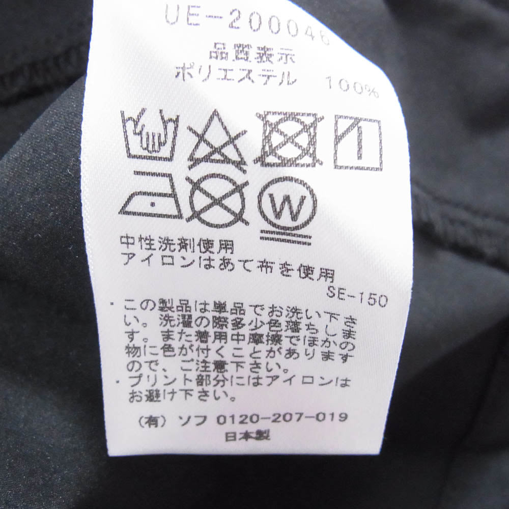 uniform experiment ユニフォームエクスペリメント 20SS UE-200046 MIL ZIP HOODED BLOUSON ミル ジップ フーデッド ブルゾン ブラック系 2【中古】