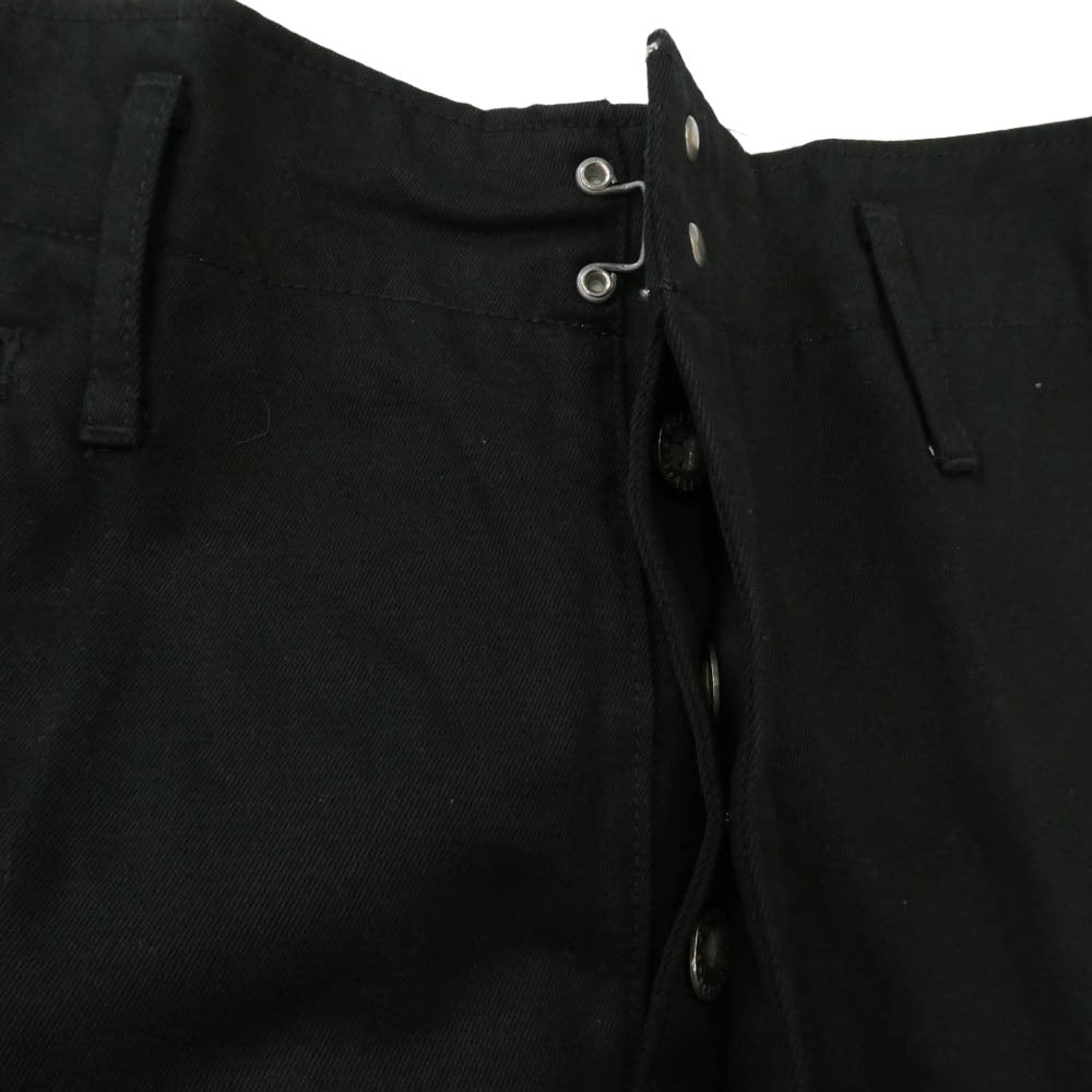VISVIM ビズビム 21AW 0121205008001 HIGH-WATER CHINO HW BB ハイウォーター チノパンツ チノ トラウザーズ ブラック系 3【中古】