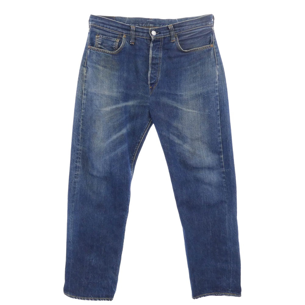 Levi's リーバイス 501 66前期 Vステッチ ボタン裏刻印6 BIG E デニム パンツ テーパードカスタム インディゴブルー系【中古】 6c13823ag0655xad8-1.jpg?v=
