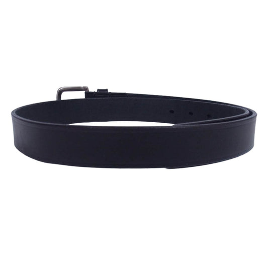 スロウ HS68J-2 27mm plain belt プレーン レザー ベルト ブラック系【中古】