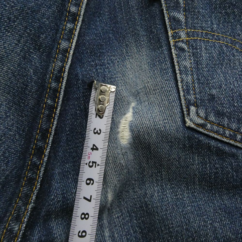 Levi's リーバイス Vintage ヴィンテージ 90s ボタン裏555 バレンシア工場 USA製 501XX デニム パンツ インディゴブルー系 W30L36【中古】