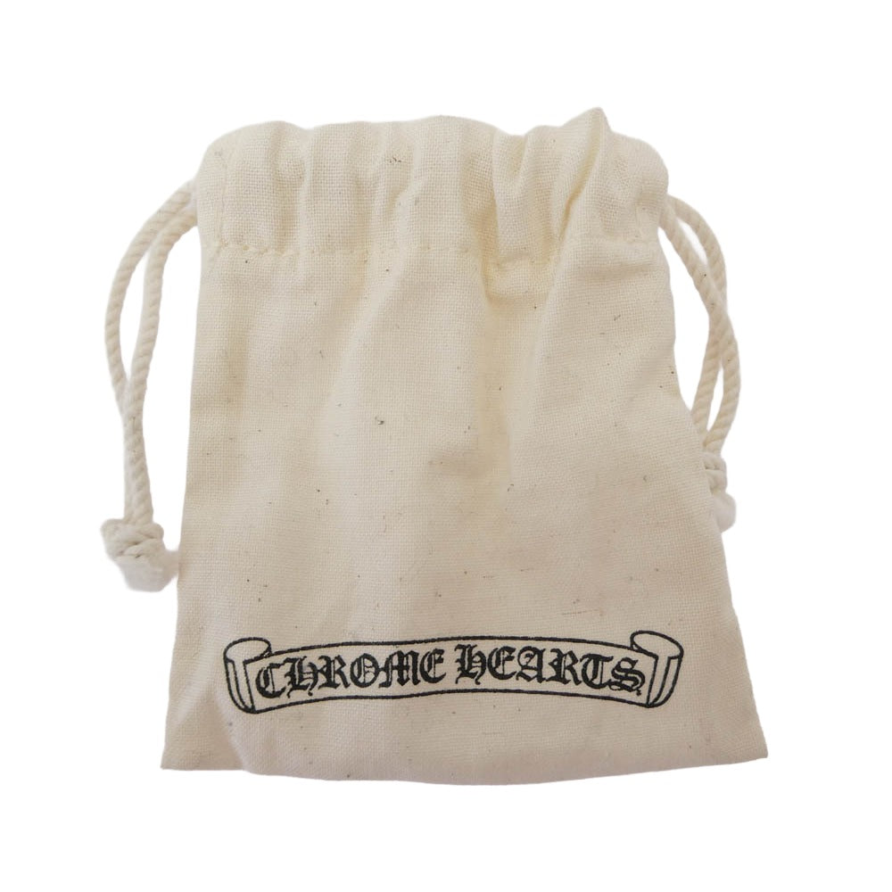 CHROME HEARTS クロムハーツ(原本無) RUBBER CH CRS SML シリコンラバー スモールCHクロス ペンダント ネックレス ブラック系【中古】