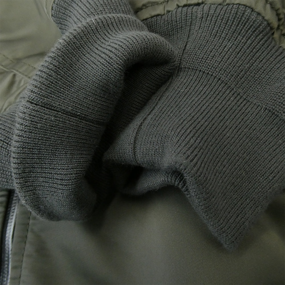 Sacai サカイ 23AW 23-03254M Nylon Twill Blouson ナイロンツイル ブルゾン ジャケット MA-1 カーキ系 3【中古】