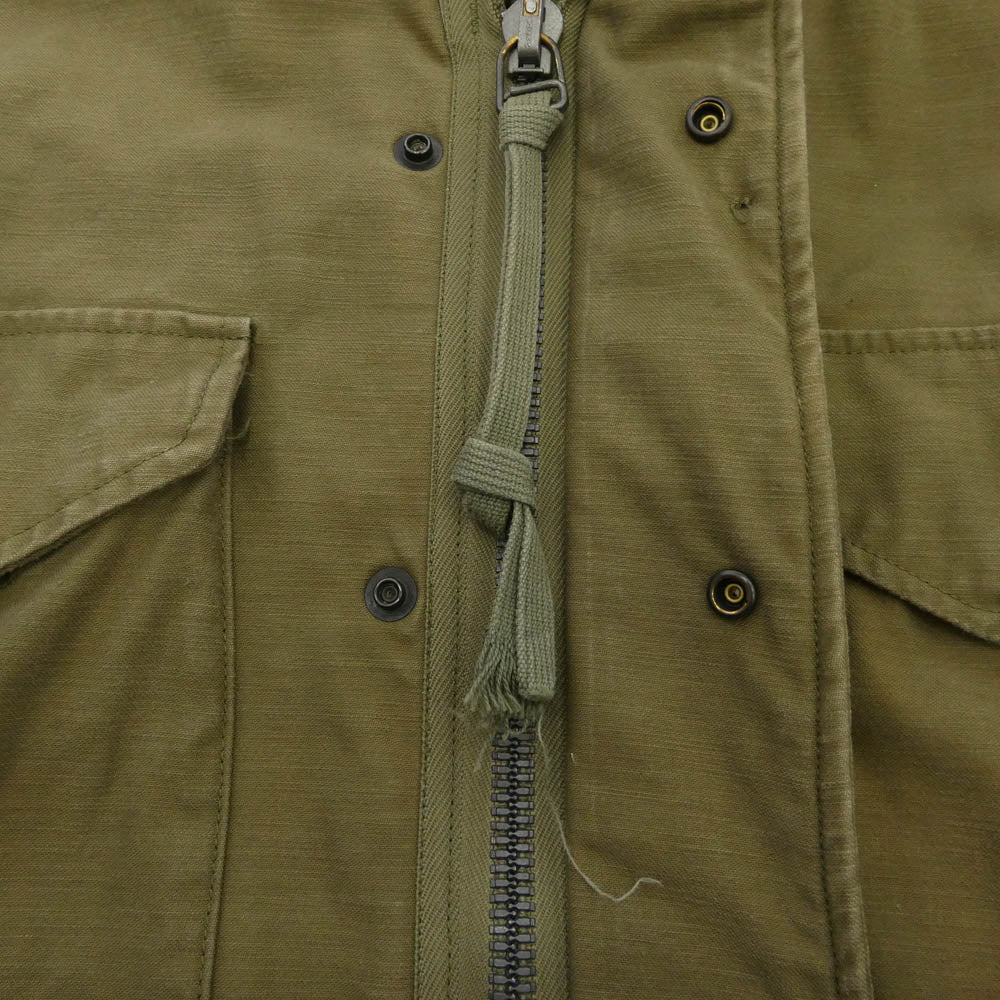 Buzz Rickson's バズリクソンズ BR11702 Type M-65 BUZZ RICKSON MFG. CO., INC バックサテン ミリタリー フィールド ジャケット カーキ系 S【中古】