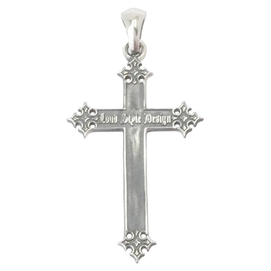 L.S.D エルエスディー ラウドスタイルデザイン LGH-005 Loud Style Design GET IN THE RING Epitaph エピタフ ゴシッククロス ペンダントトップ ボールチェーン ネックレス シルバー系【中古】