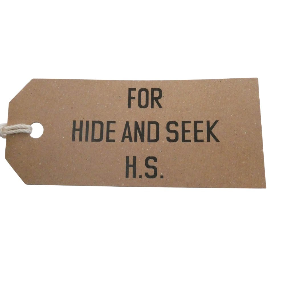 HideandSeek ハイドアンドシーク 25SS PATCH MESH CAP パッチ付き メッシュ キャップ 帽子 ネイビー系【新古品】【未使用】【中古】