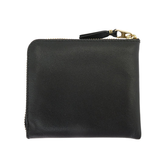 COMME des GARCONS コムデギャルソン SA3100 CDG WALLET Classic Leather Line クラシックレザー L字ファスナー コンパクトウォレット 財布 ブラック系【中古】