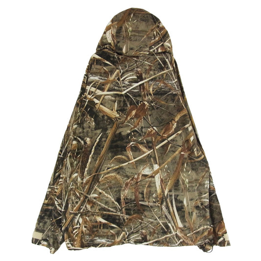 DESCENDANT ディセンダント BELLY PULL OVER JACKET CAMO プルオーバー ジャケット カーキ系 3【中古】