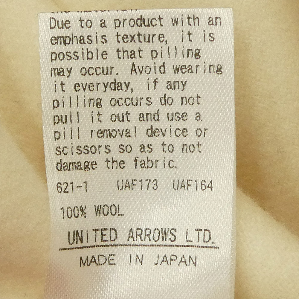 Drawer ドゥロワー 22AW 6526-299-1329 ウール ノースリーブ ロング ワンピース ベルテッドデザイン オフホワイト系 38【中古】