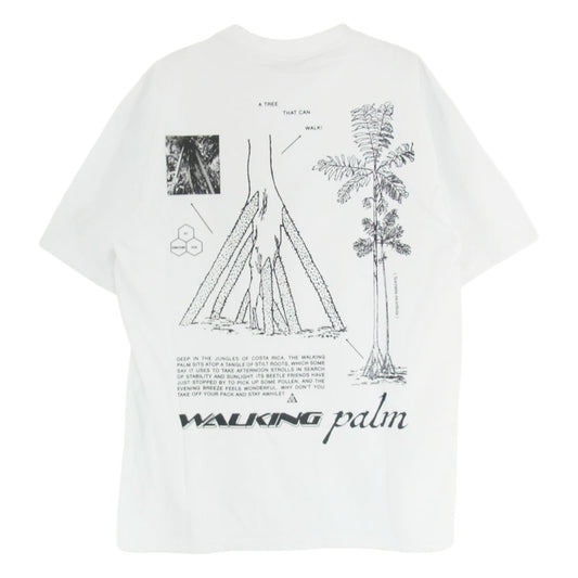 NIKE ナイキ HJ0797-121 ACG Walking Tree S/S TEE ウォーキング ツリー クルーネック 半袖 Tシャツ ホワイト系 S【極上美品】【中古】