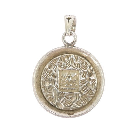 SAAD サード バッファローニッケル モチーフ ペンダントトップ シルバー系【中古】