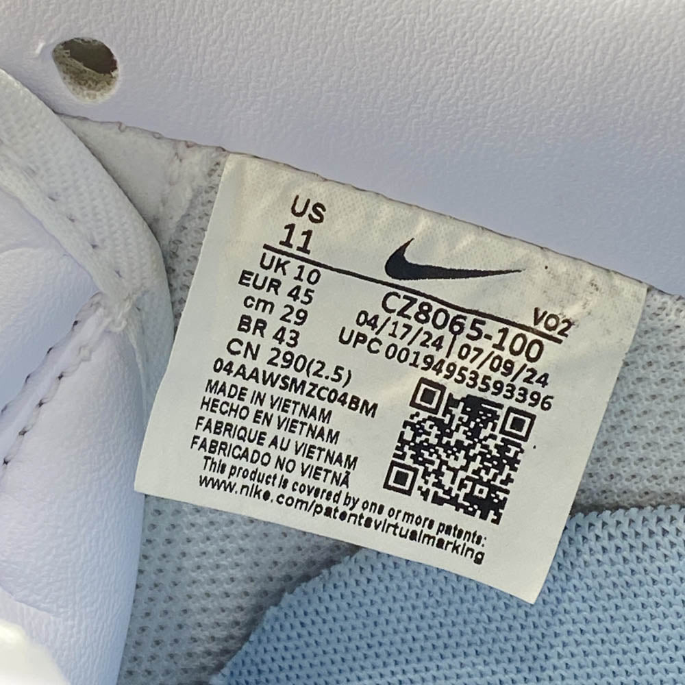 NIKE ナイキ CZ8065-100 × Drake NOCTA Air Force 1 Low Love You Forver White ドレイク ノクタ エアフォース1 ロー ラブ ユー フォーエバー ローカット スニーカー ホワイト ホワイト系 29cm【中古】