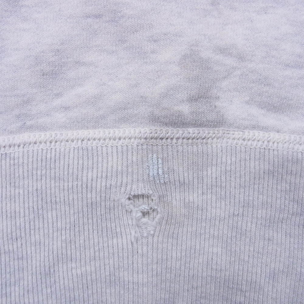 SAINT MICHAEL セントマイケル 21AW SM-A21-0000-029 RGLN SWT SH_CAMELLIA カメリア クルーネック スウェット トレーナー グレー系 不明【中古】