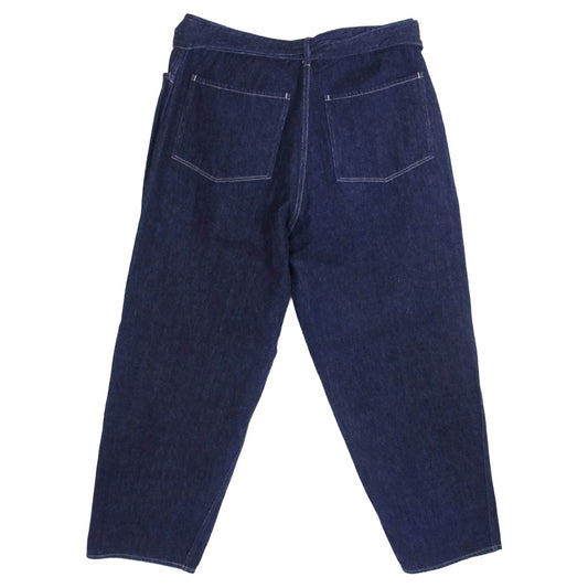 COMOLI コモリ 23SS X01-03001 ベルテッド デニムパンツ インディゴ インディゴブルー系 4【中古】