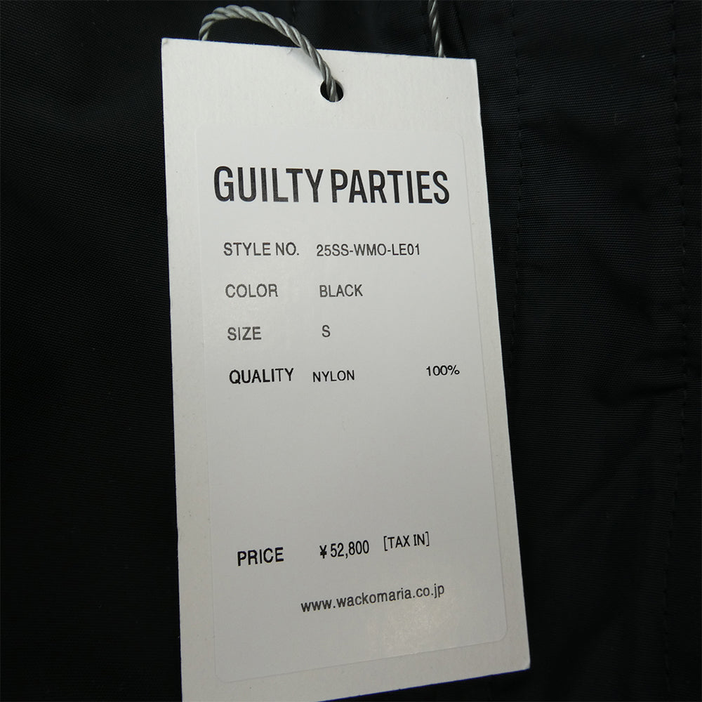 WACKO MARIA ワコマリア 25SS 25SS-WMO-LE01 NYLON 91-B JACKET ナイロン ジャケット ブルゾン ブラック系 マルチカラー系 S【極上美品】【中古】
