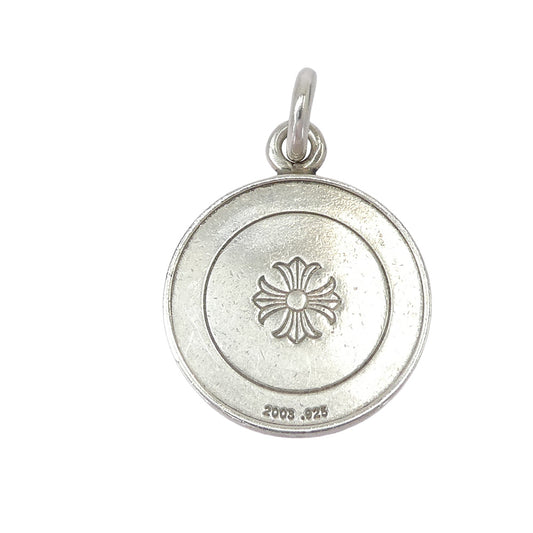 CHROME HEARTS クロムハーツ(原本無) CHRM ANGL MDL V2 エンジェルメダル チャーム V2 ペンダントトップ シルバー系【中古】