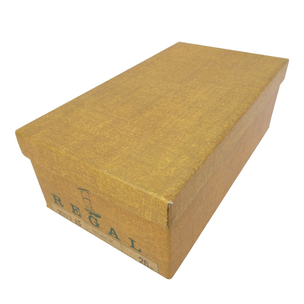 REGAL リーガル 2027 レザー タッセルローファー ブラック系 26cm【中古】