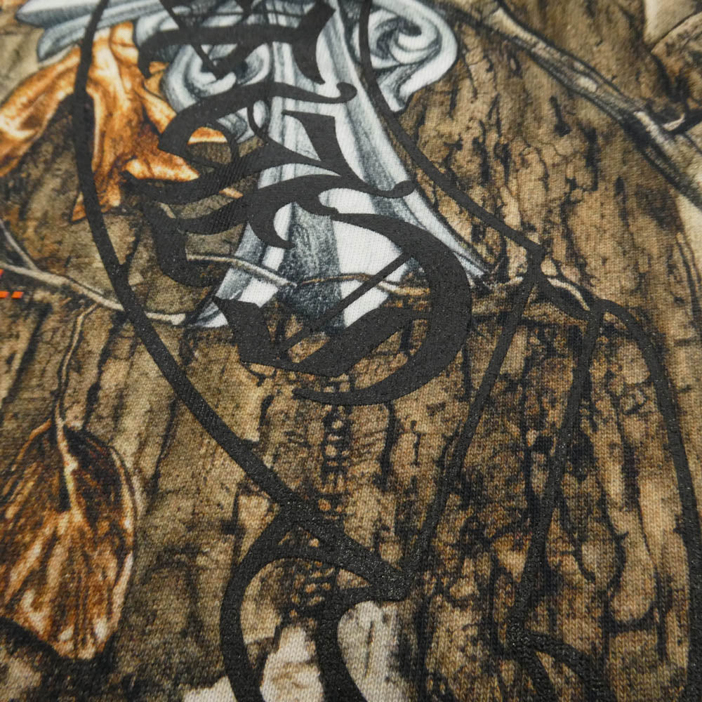 CHROME HEARTS クロムハーツ(原本無) HJ6902-902 NOCTA DRAKE ノクタ ドレイク ネックロゴ クルーネック 半袖 Tシャツ カットソー マルチカラー系 XL【極上美品】【中古】