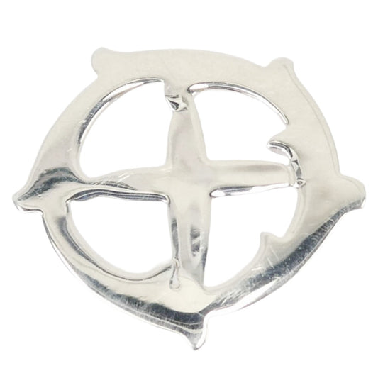 TARO WASHIMI ワシミタロウ 鷲見太郎 solid medicine wheel ソリッド ホイール ペンダントトップ シルバー系【美品】【中古】