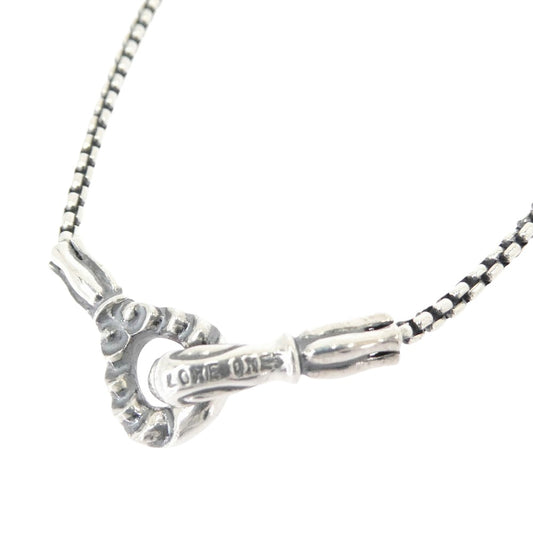 LONE ONES ロンワンズ ギャランティカード付属 メイティングフライト フック ボックス チェーン S 20インチ チェーン シルバー系【美品】【中古】