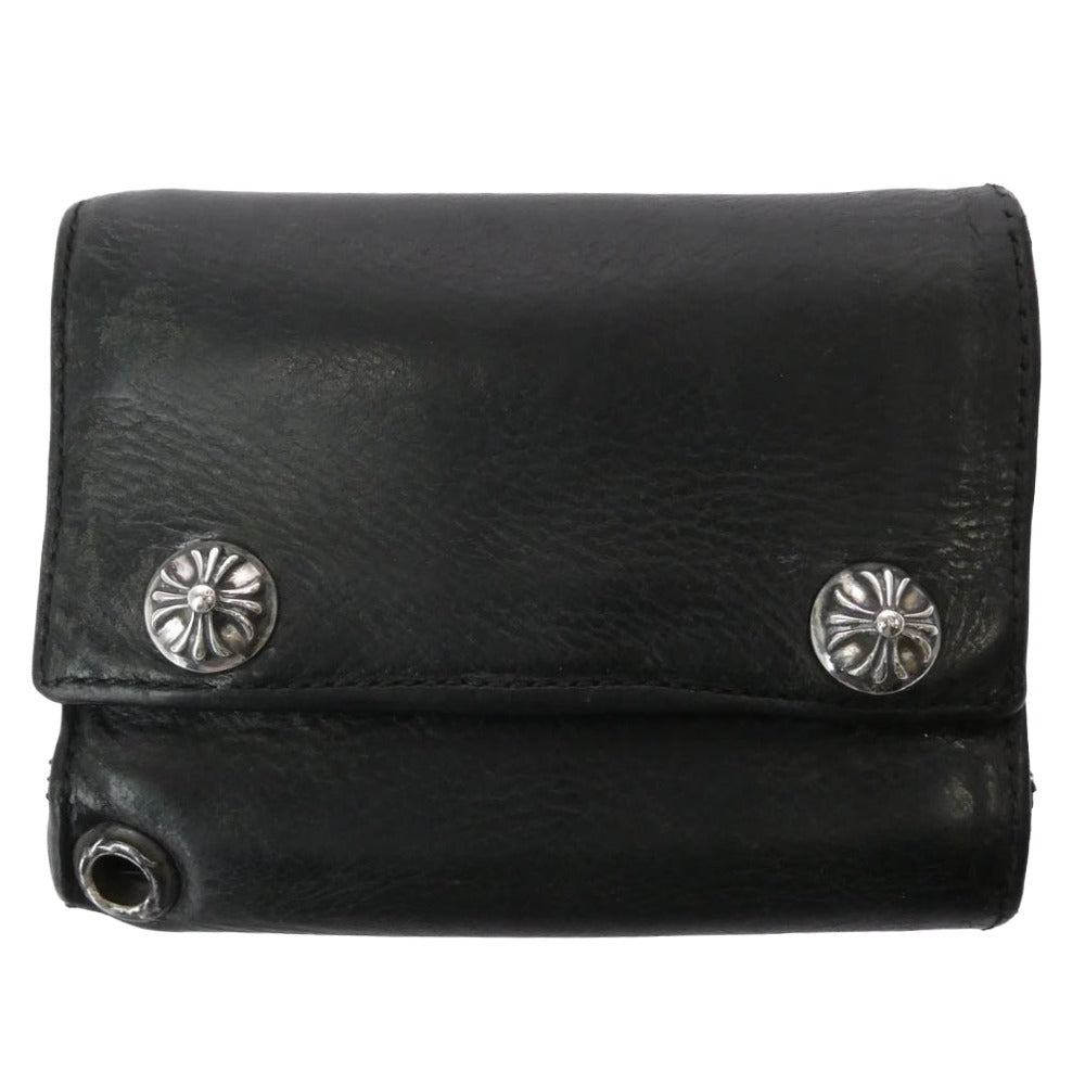 CHROME HEARTS クロムハーツ（原本有） 3FOLD クロスボールボタン 3