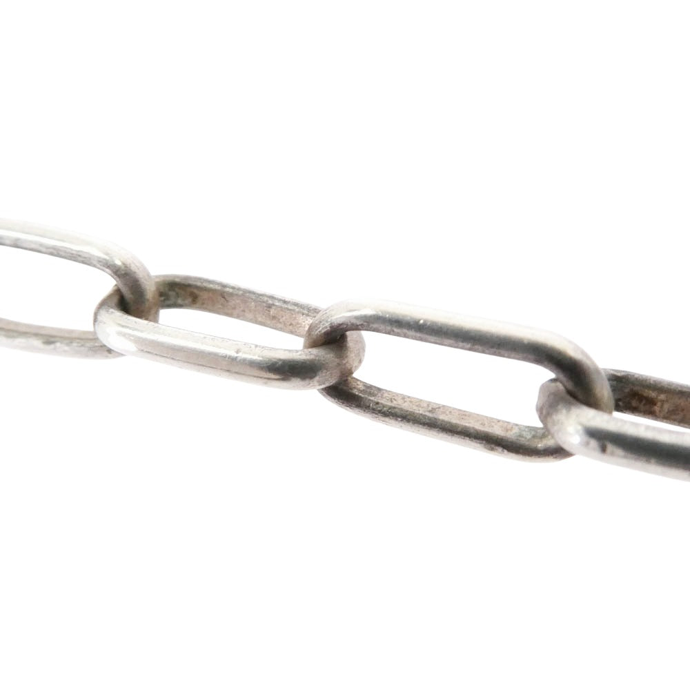 WACKO MARIA ワコマリア ロゴプレート チェーン ネックレス シルバー系【中古】