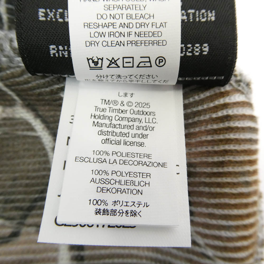 Supreme シュプリーム 25AW Box Logo Beanie Realtree AP Camo ボックスロゴ ビーニー ニット帽 帽子 リアルツリー AP カモ マルチカラー系【極上美品】【中古】