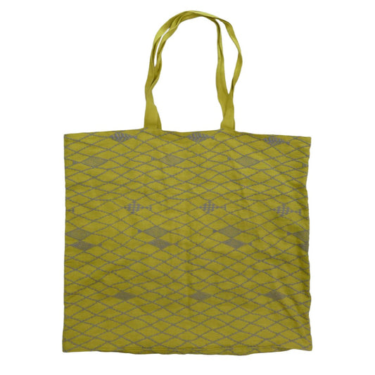 mina perhonen ミナペルホネン ra9110 TOTE BAG トートバッグ イエロー系【中古】