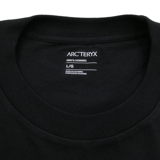 ARC'TERYX アークテリクス X000009714 Kragg Cotton LS クラッグ コットン ロングスリーブ 長袖 Tシャツ ブラック系 L【美品】【中古】