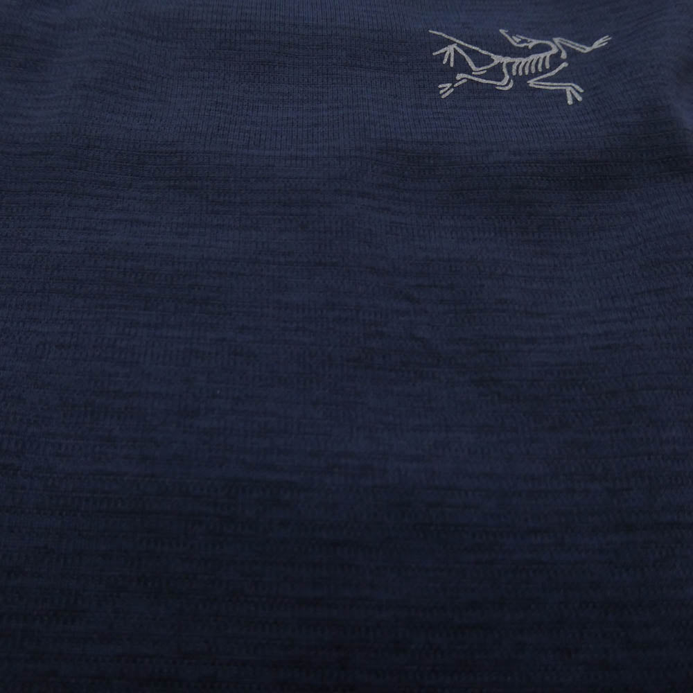 ARC'TERYX アークテリクス X000009705 Cormac Polo SS Men's Stone Green Heather コーマック ポロ ショートスリーブ 半袖 ポロ シャツ ネイビー系 L【新古品】【未使用】【中古】