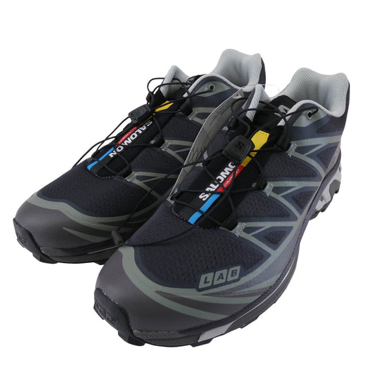 salomon サロモン 478641 XT-6 スニーカー グレー系 パープル系 28cm【新古品】【未使用】【中古】